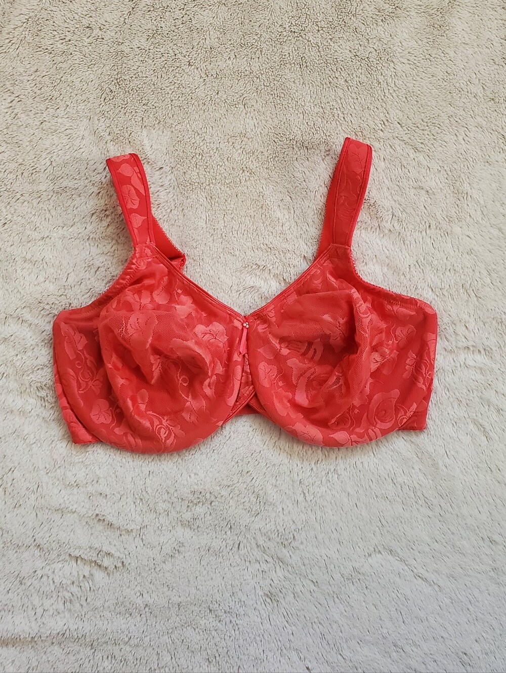 Wacoal Awareness Full Figure Seamless Floral Underwire Bra Size 40DD